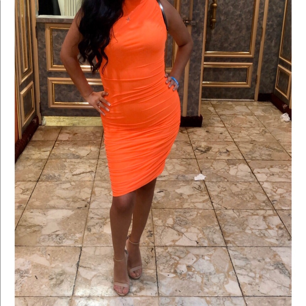 Ruched dress